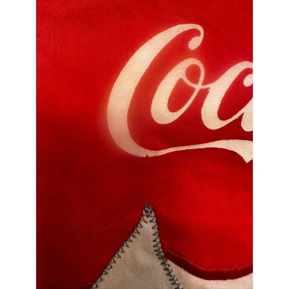 Vintage Coca-Cola Christmas Stocking Polar Bear Penguin Twas the Night Before